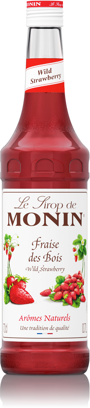 Monin WILD STRAWBERRY - syrop poziomkowy 0,7l