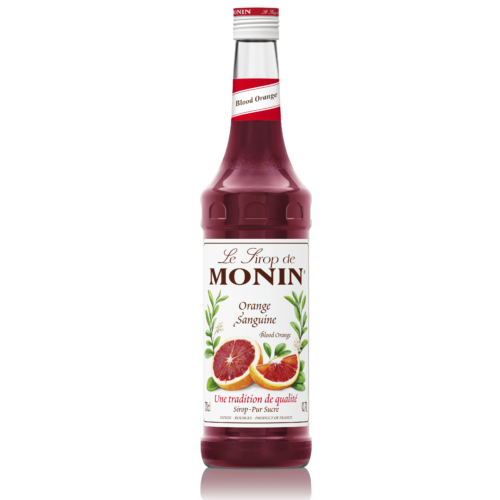 Monin BLOOD ORANGE - syrop czerwona pomarańcza 0,7l