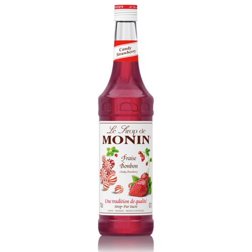 Monin CANDY STRAWBERRY - syrop słodka truskawka 0,7l